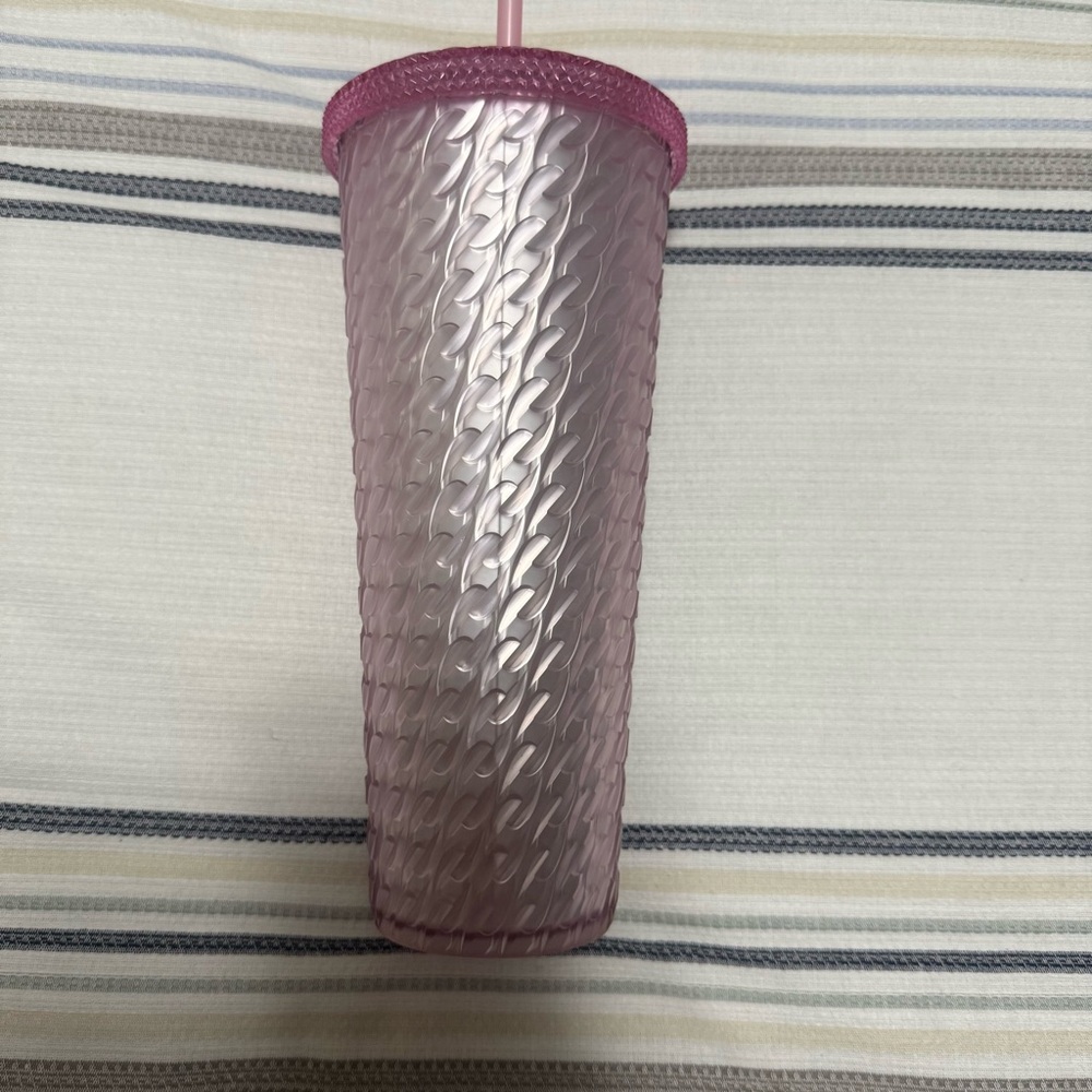 Starbucks Venti Tumbler with Straw Pink NWT - Picture 2 of 5